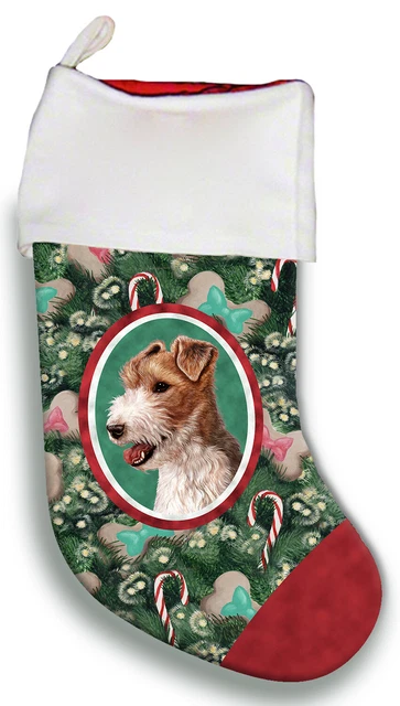 Christmas Stocking - Wire Fox Terrier 11067