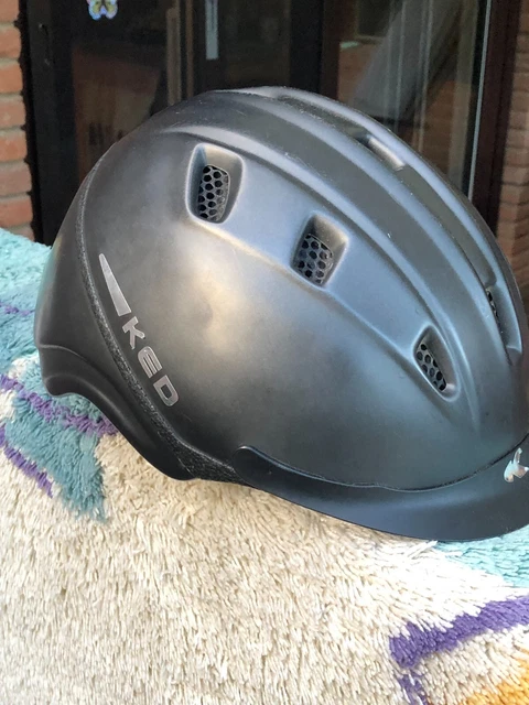 Reithelm Reitkappe  Basco L -  KED black matt - gebraucht -
