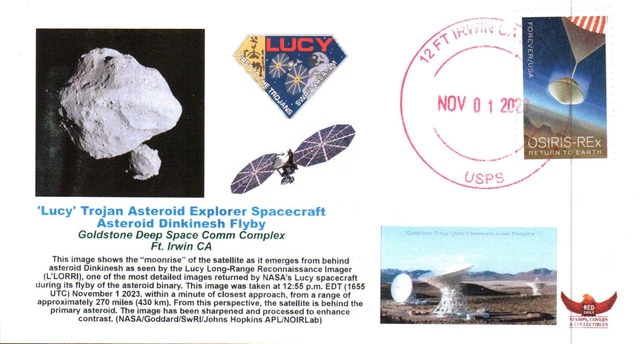 2023 Lucy Trojan Asteroid Explorer Asteroid Dinkinesh Flyby Goldstone DSCC 1 Nov