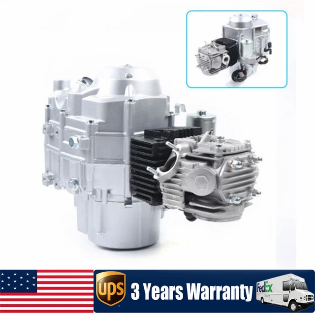 110cc 4 Stroke Electric Start Auto Transmission Engine Motor For ATV GO Kart USA