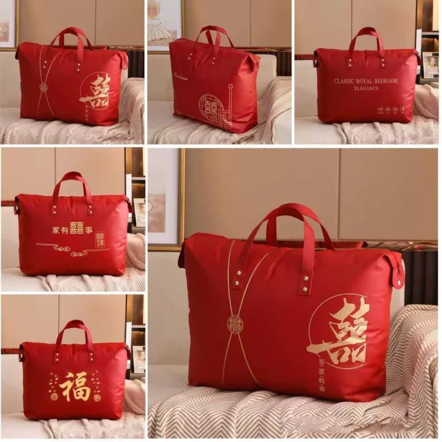 Packaging Quilt Storage Bag Chinese Style Flet Packaging Bag Wedding Bag