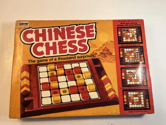 Vintage Chinese Chess Game Gabriel Sealed New The Game Of A Thousand Surprise