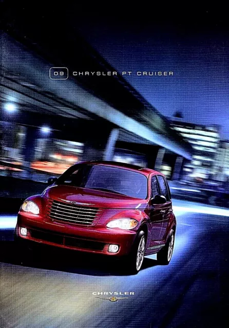 2009 Chrysler Pt Cruiser—14 Page U.s. Sales Brochure—Lx Touring Limited—New Nos