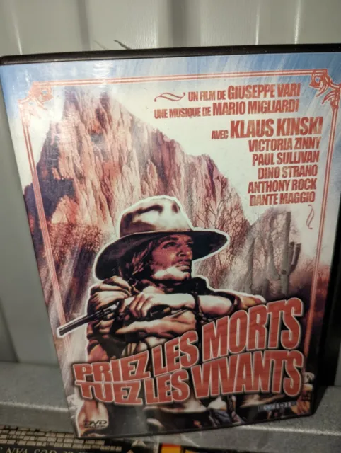 Rare Dvd 📀 western. Priez les morts tuez les vivants avec Klaus kinski