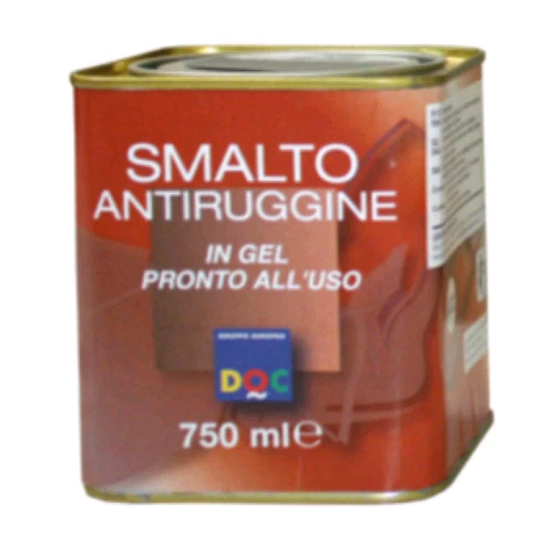 Smalto Antiruggine In Gel Grigio Fmicaceo Doc Ml.750