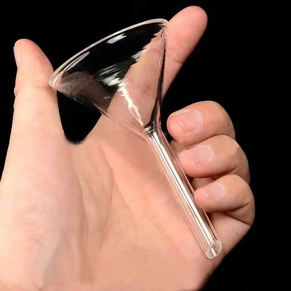40mm - 150mm Transparent Glass Funnel w/ Short Stem Laboratory Glassware CA