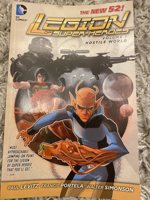THE LEGION OF SUPER-HEROES Vol. 1 New 52 Hostile World DC TP TPB NM