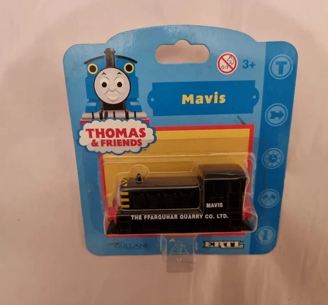 THOMAS THE TANK Engine & Friends ERTL MAVIS TRAIN DIECAST NEW AND ...