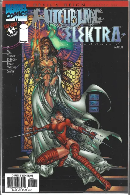 Devil's Reign Chapter Six #6 Witchblade Elektra (Vf/Nm) Image Marvel Comic