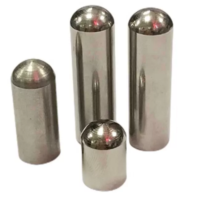 2.5mm Diameter Round Head Pin SUS304 Steel Solid Cylindrical Locating Pins