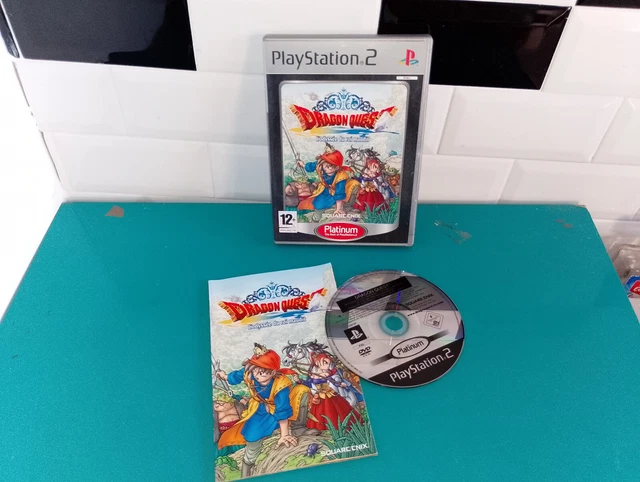 Ps2 playstation 2 Dragon Quest L'odyssée Du Roi Maudit Platinum