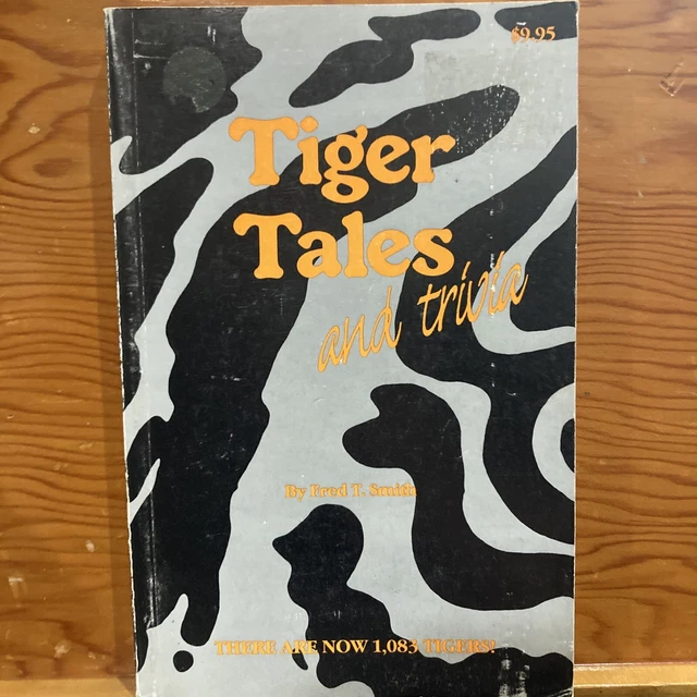 TIGER TALES & Trivia Fred T. Smith Detroit Tigers 1988 Paperback