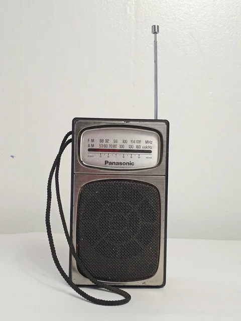 PANASONIC AM/FM TRANSISTOR Radio Model RF504 VINTAGE 1970s £16.69 ...