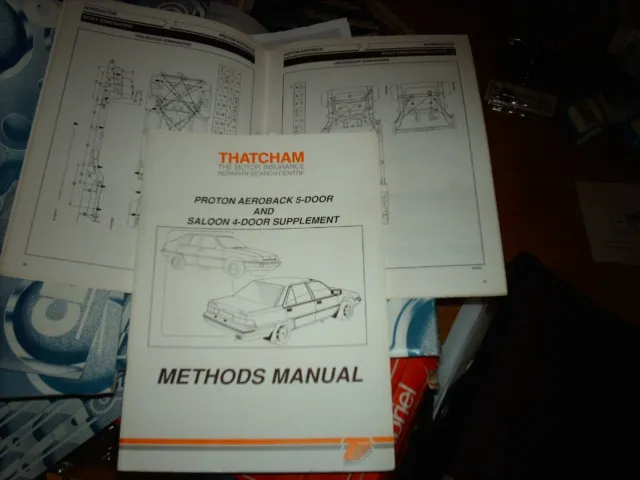 Thatcham Body Repair Manual Proton Mpi - Aeroback and 4 door