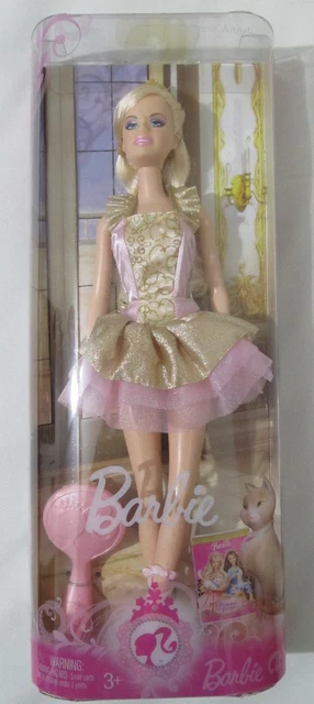 Mattel 2008 Barbie As Princess and Pauper Anneliese Ballerina Doll P7798 NRFB