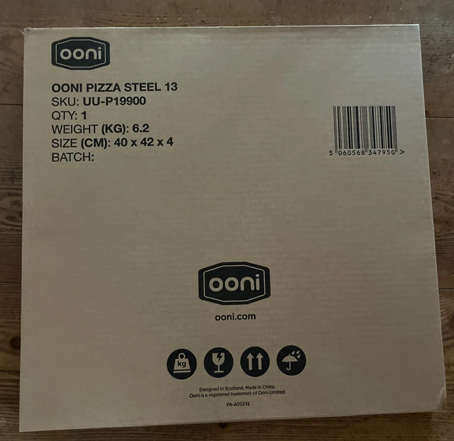 Ooni Pizzabackstahl 13 bakingsteel