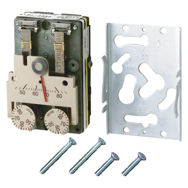 SIEMENS 192-208 Pneumatic Tstat,Heat/Cool,2Pipe,High