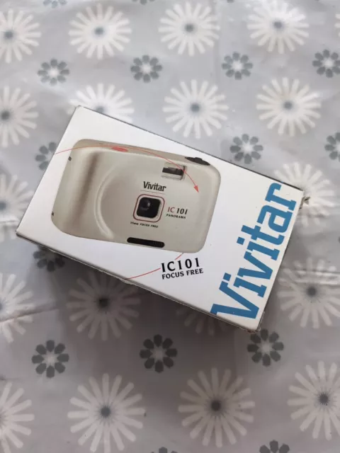 Vivitar IC101 PANORAMA 35mm focus Free Camera , Brand New In Box
