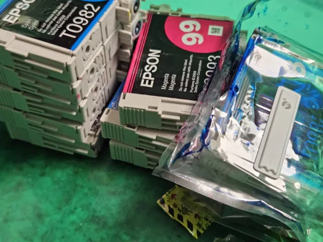 Epson 98/99 EMPTY Ink Cartridges (Lot Of 11) Sell Back To STAPLES For Discount!