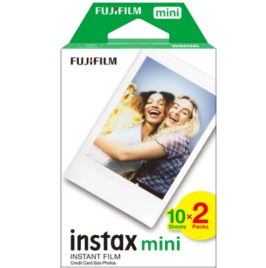 Fujifilm Instax Mini Film Polaroid Instant Camera Photos Share Printer 20 Shots
