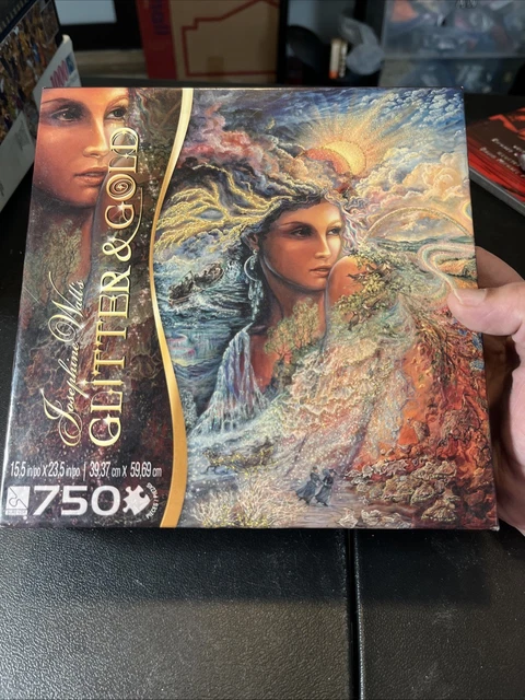 Josephine Wall's GLITTER&GOLD 750ピースパズル Josephine Wall Glitter & Gold Heart and Soul 750-Piece