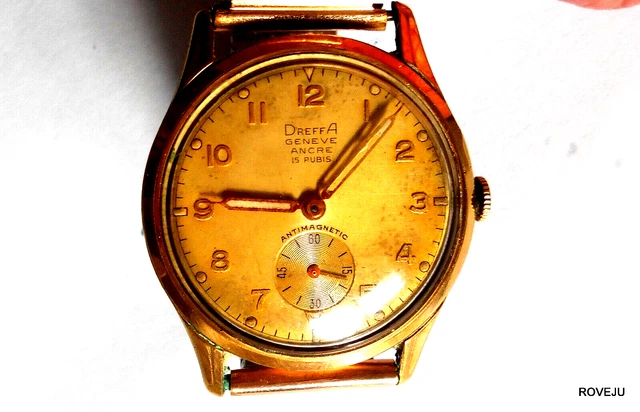 Montre Mécanique Vintage Suisse - Pièce De Collection Avec Mystère !