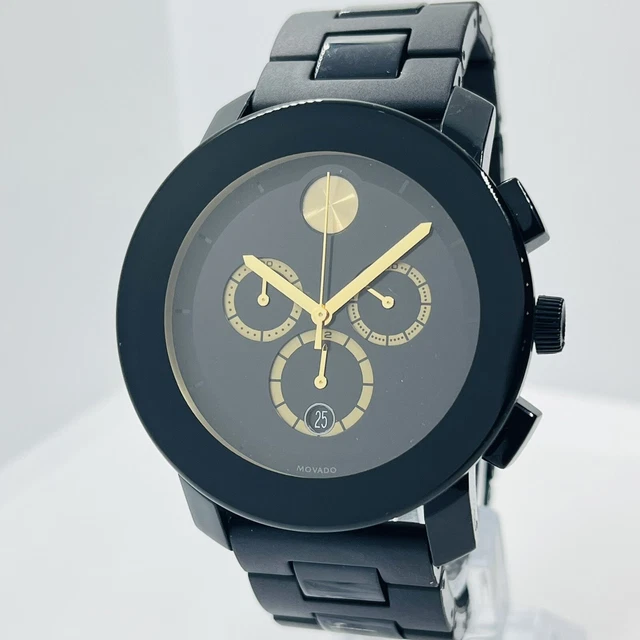 Montre Movado KingMatic Vintage - Mécanique Automatique - Cadran Blanc - Occasion