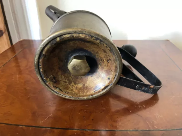 Vintage Rare The Swedish Lamp Small Brass Blow Torch 3