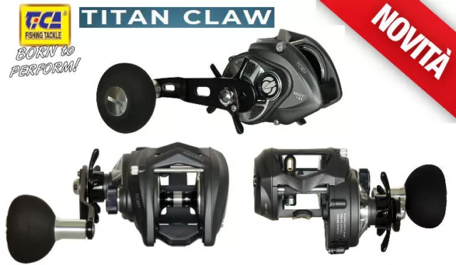 Moulinet de Pêche Vertical Jigging-Slow Pitch TICA TITAN CLAW TC401H - Drag 15