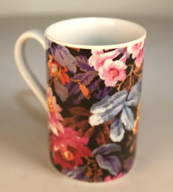 Dunoon Scottish Coffee Mug Kew Gardens Floral 19th Century Scotland Stoneware
