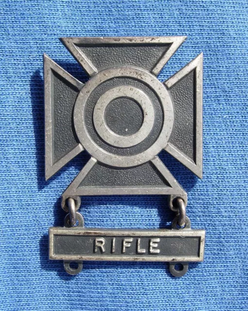 US Army Sniper -Badge mit Anhänger "Rifle" - aus Sterling Silber gefertigt
