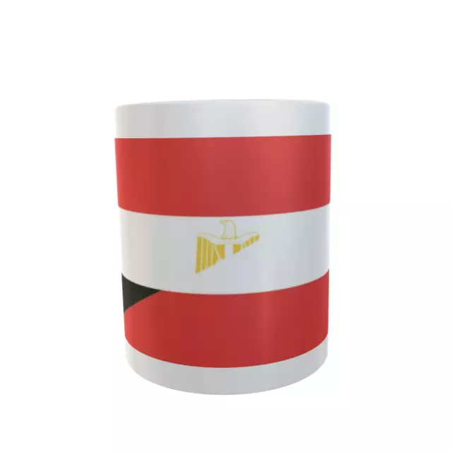 Tasse Ägypten-Osterreich Fahne Flagge Mug Cup Kaffeetasse