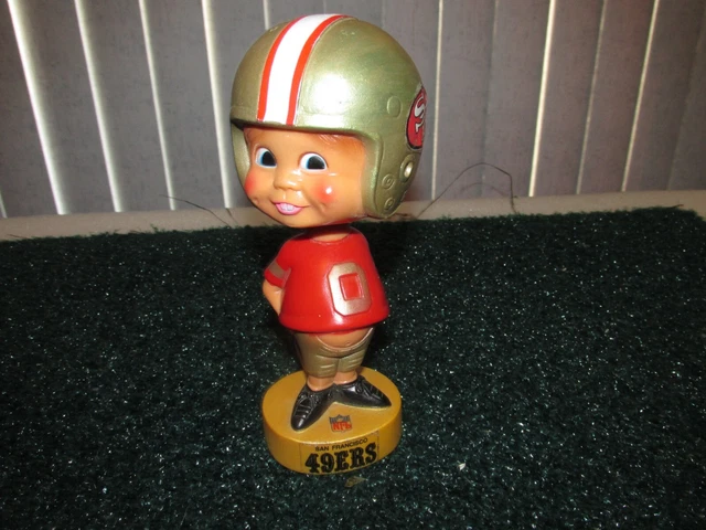 Vintage 1975 San Francisco 49ers Mascot NFL Bobblehead Sports Specialties Corp