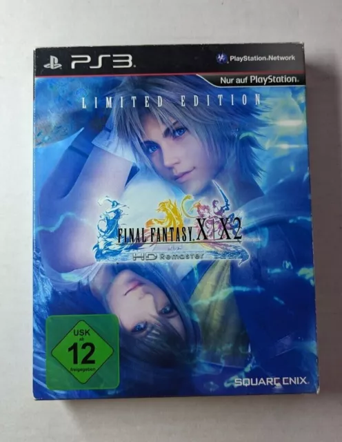 Sony Play Station PS3 Spiel Final Fantasy X / X2 Limited Edition mit Artbook CiB