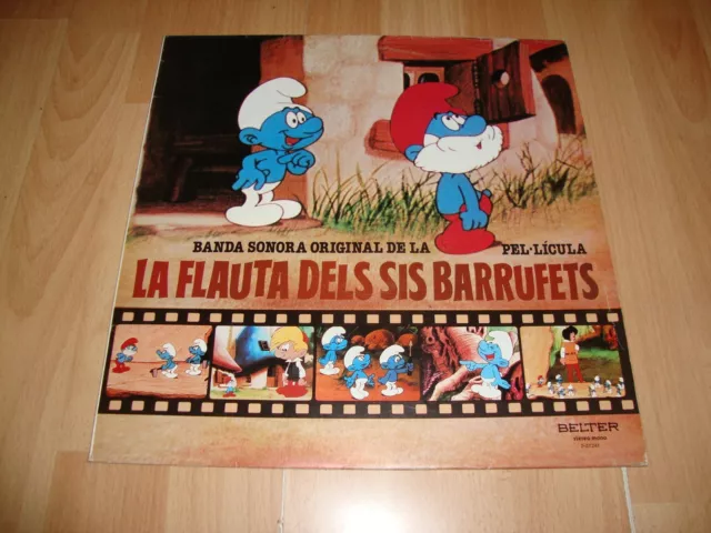 La Flauta Dels 6 Barrufets Los Pitufos The Smurfs Lp De Vinilo Vinyl Soundtrack