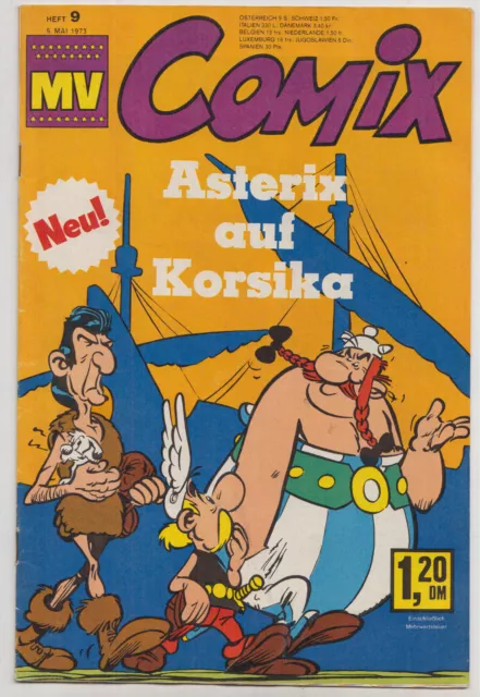 MV Comix Mickyvision 1973 1-26 fast komplett mit Asterix Erstveröffentlichung