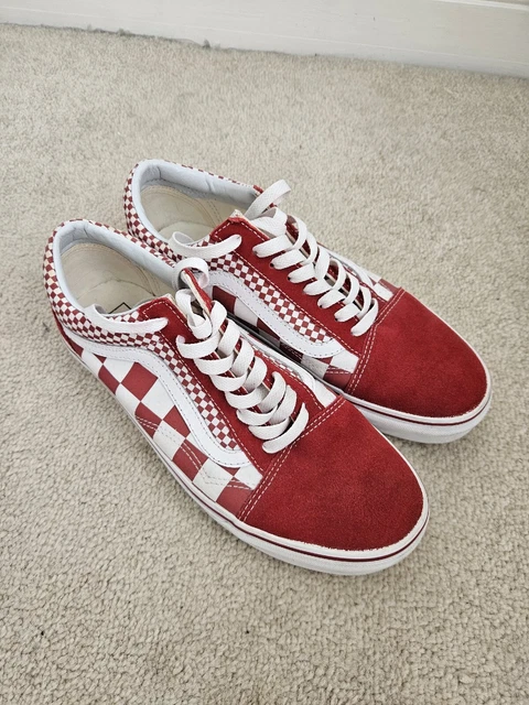 Vans a cheap scacchi rosse