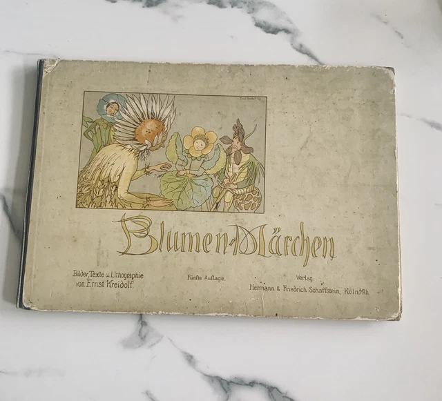 Blumen Märchen Ernst Kreidolf 5. Auflage