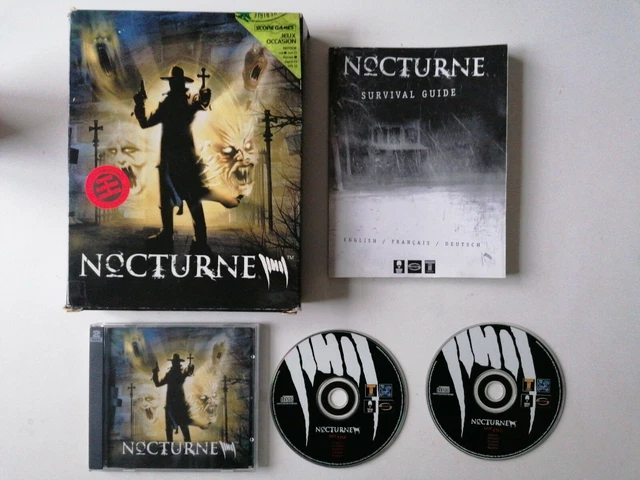 Jeu rare PC Nocturne Version Big Box Complet FR Disques Proche Neuf