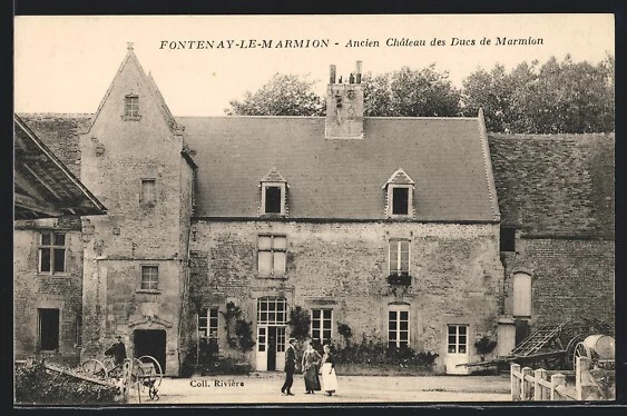 CPA FONTENAYLEMARMION, ANCIEN Chateau des Ducs de Marmion EUR 5,00