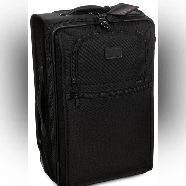 Tumi Alpha 22’’ frequent traveler expandable 2 wheeled carry on luggage NO PULL 2