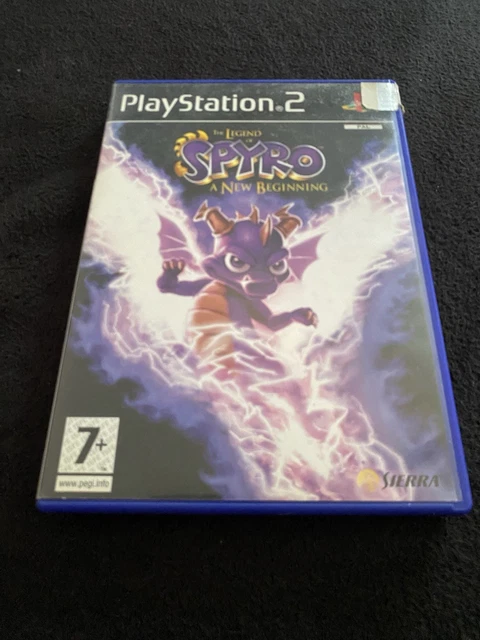 Jeu PS2 The Legend Of Spyro A New Beginning - Complet, état Correct !