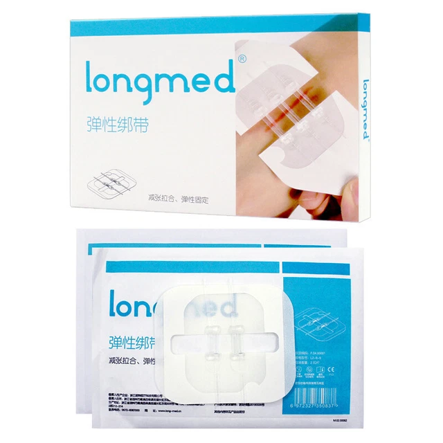 Parche de sutura hemostática portátil para exteriores 2 piezas/caja con cremallera reductor Wou GA