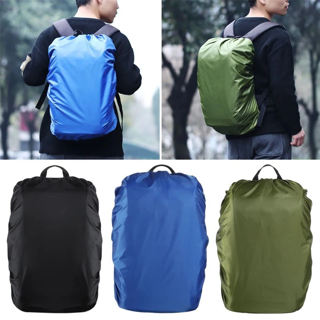 Housse De Pluie Réfléchissante Pour Sac à Dos - 2 Pièces - Imperméable - Pour Randonnée & Vélo