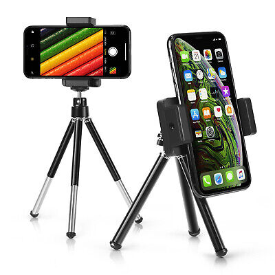 Universal Adjustable Tripod Desk Stand Phone Holder for iPhone Samsung Camera