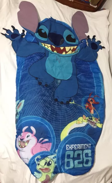 Lilo and Stitch Disney Movie, Stitch 626 Sleeping Bag Rare Collectible