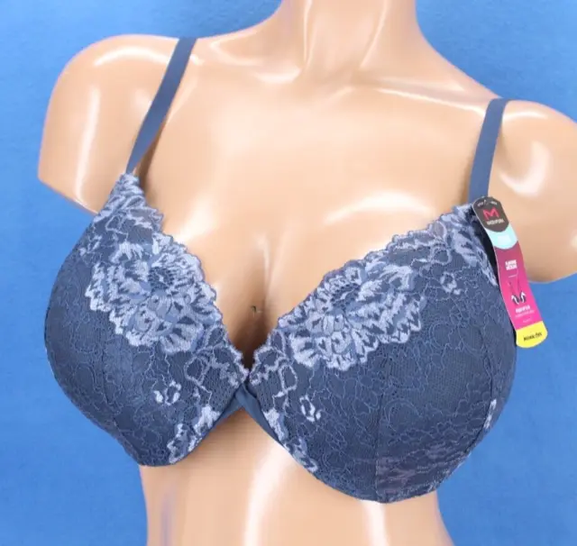 Maidenform Underwire Bra Love the Lift DreamWire Push Up Plush Padded Cups  Silky 