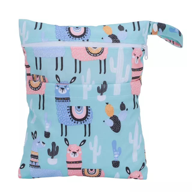 Portable Wet Dry Bag Baby Infant Nappy Diaper Organizer Storage Zipper Bag Pouch