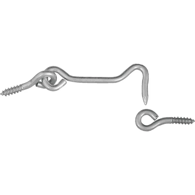 National 2-1/2 In. Steel Hook & Eye Bolt (2 Ct.) N117952 National N117952