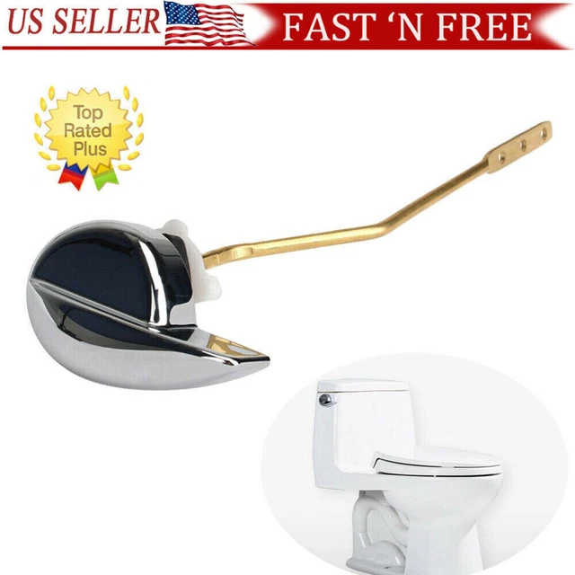ANGLE FITTING SIDE Flush Tank Cistern Metal Lever Toilet Handle for